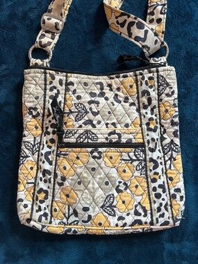 Vera Bradley Yellow and White Floral Bag